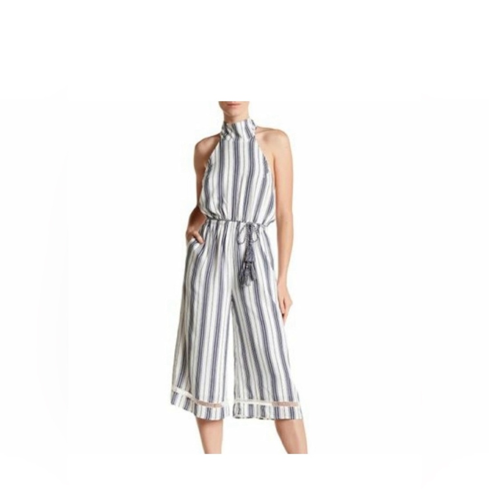 Crop pant jumpsuit